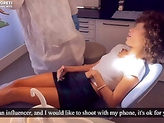 DENTIST ADVENTURE: perverse medical examination for a young lady