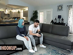 Hijab Hook-up - Beautiful Big Titted Arab Beauty Bangs Her Soccer Coach To Keep Her Place In The Team