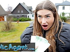 Public Agent Hot wife loves a much bigger cock