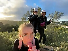 Nerdy Blond Teenage Pleased Me With a Nice Public Blowie During Our Hike Nerdy Blond Teenage Pleased Me With a Nice Public Blowie During Our Hike