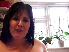 AuntJudysXXX - Your Big Caboose Housewife Montse Swinger Lets You Fuck Her in the Kitchen (Pov)