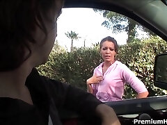 Mind-blowing Vanessa Lane fucks stranger Mind-blowing Vanessa Lane fucks stranger