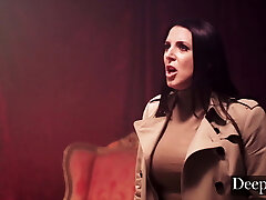 Deeper. Angela White Leads Reverse Gangbang in a Warehouse Deeper. Angela White Leads Reverse Gangbang in a Warehouse