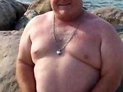 Bear big daddy with round fat belly large Bull nipples bear body Hot sex jizz flow full Milk cum yam-sized Bull big bears HOT