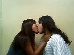 Sweet homemade vid with my GF and me making out energetically