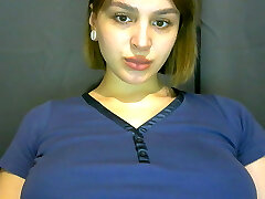 A preggo girl gets naked and caresses her pussy A preggo girl gets naked and caresses her pussy