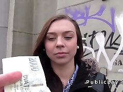 Czech Amateur Showing And Fucking In Public