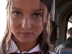 FOXY DI WITH ASIAN Dude ON BUS