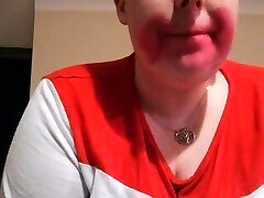 Crimson Lips Cigarette Smoking