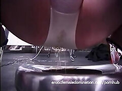 Freckled ginger slut enjoys getting strapped up by her kinky domme Freckled ginger slut enjoys getting strapped up by her kinky domme