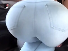 Magnificent Russian stepsister gives a oral in a car to pay for a ride Magnificent Russian stepsister gives a oral in a car to pay for a ride