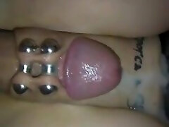 Pierced and bolted vagina