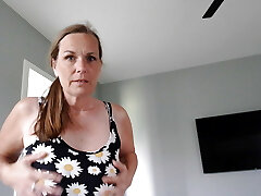 POV Cougar 36DD's Sneaks In