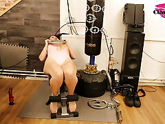 Mini Classy Filth Workout with Dildo, Buttplug and Squirting.