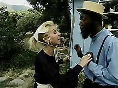 Homey In The Haystack #1 - Black man meat fucks white women on an Amish farm