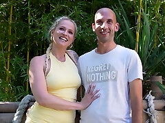 Rough outdoor anal dicking with a tattooed ash-blonde - Mel Melicious