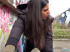 Public Agent Sizzling creampie climax after outdoor steamy sex