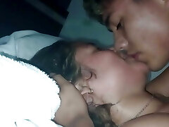missionary fucked by my young neighbor living my fantasy as a mature milf shagging with 18yo dude