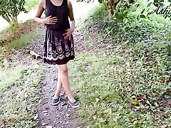Petite teen public spray and fuck