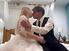 The First-ever Wedding Night: The Newlyweds Try The Long-desired Carnal Delights