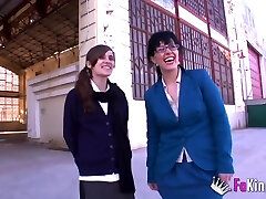 Montse teaches Ainara how to be a tramp Montse teaches Ainara how to be a tramp