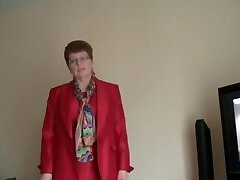 Mature blows a load for lover