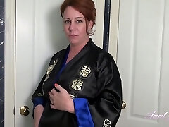 Chubby mature woman is having a shower in front of the camera, just for joy Chubby mature woman is having a shower in front of the camera, just for joy