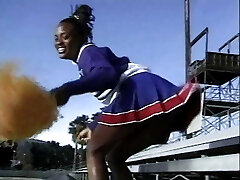 Supreme hot black chick gets her pussy drilled against the fireplace