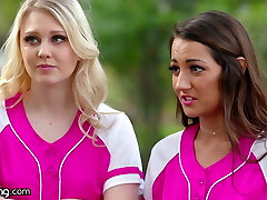Lily Rader's Softball Training Turns Into Teenage's Three-way Lily Rader's Softball Training Turns Into Teenage's Three-way
