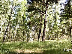 Pee in the forest while no one witnesses