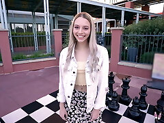 Real Teens - Cute Blonde Lily Larimar Fucked During Casting