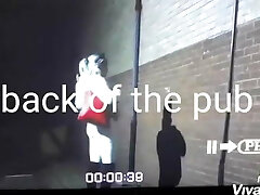 Sissy humping caught public abasement