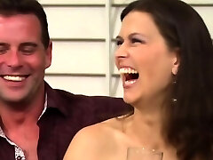 Their first swinger sex at the mansion.