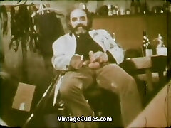 Dame Eating Cum of Ugly Old Man (1970s Vintage)