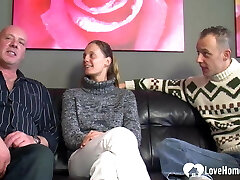 Married couple is banging with their mate.mp4