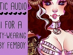 My Panties-Wearing Subordinated Femboy - My Good Girl - Erotic Audio ASMR Roleplay Lady Aurality