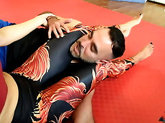 Mixed wrestling sole domination