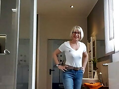 Caught while naked at work in public Caught while naked at work in public