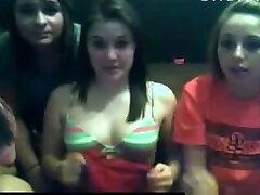 4 playful femmes flash their tits and ass on cam 4 playful femmes flash their tits and ass on cam