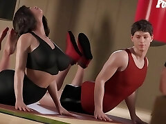 The Genesis Order: Doing Yoga With Super-sexy Hot Cougar In The Gym Ep. 80
