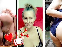 Lukerya presents a fun show visiting a girlfriend Lukerya presents a fun show visiting a girlfriend