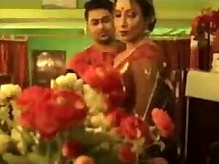 Hot aunty has romance with boy...