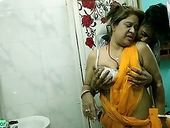 Hot bhabhi XXX family sex with teen devar! Indian molten fucky-fucky