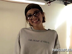 Casting Aubrey Luna in POV bj interview
