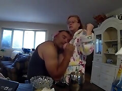 Dad and mommy create a movie