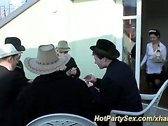 bukkake soiree after our poker tournament