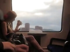 Public cock flashing for this pretty young passenger Public cock flashing for this pretty young passenger