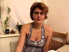 Nut Nectar-loving German mature with glasses