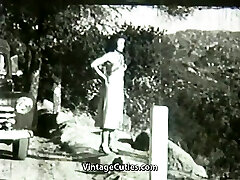 Dame Has a Good Time with Herself in Nature Dame Has a Good Time with Herself in Nature