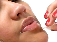 Body Exploration of Teen with Close-ups